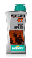 Motorex Top Speed 4T Motorcycle Oil, SAE 15W-50